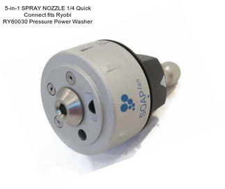 5-in-1 SPRAY NOZZLE 1/4\