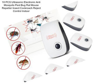 10 PCS Ultrasonic Electronic Anti Mosquito Pest Bug Rat Mouse Repeller Insect Cockroach Reject Control Indoor