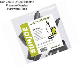 Sun Joe SPX1000 Electric Pressure Washer Hardware Pack