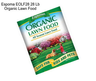 Espoma EOLF28 28 Lb Organic Lawn Food