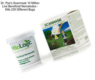 Dr. Pye\'s Scanmask 10 Million Live Beneficial Nematodes - Kills 230 Different Bugs