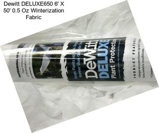 Dewitt DELUXE650 6\' X 50\' 0.5 Oz Winterization Fabric