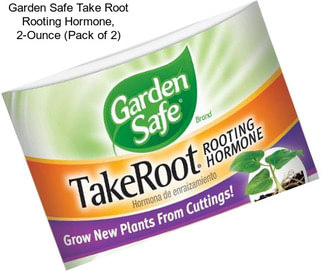 Garden Safe Take Root Rooting Hormone, 2-Ounce (Pack of 2)