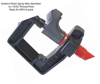 Antelco Rotor Spray Mini Sprinkler on 10/32 Thread-Flow Rate:30 GPH-5 pack