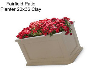 Fairfield Patio Planter 20x36 Clay