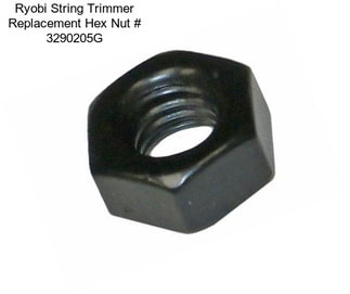 Ryobi String Trimmer Replacement Hex Nut # 3290205G