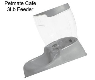 Petmate Cafe 3Lb Feeder