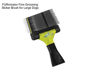 FURminator Firm Grooming Slicker Brush for Large Dogs