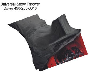 Universal Snow Thrower Cover 490-200-0010