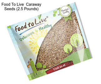 Food To Live  Caraway Seeds (2.5 Pounds)