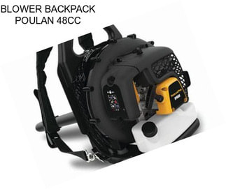 BLOWER BACKPACK POULAN 48CC