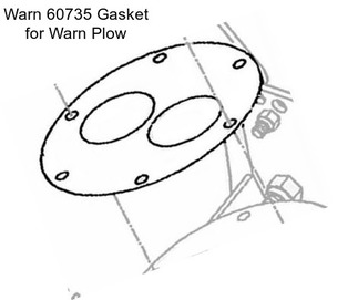 Warn 60735 Gasket for Warn Plow