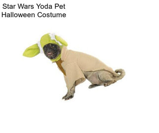 Star Wars Yoda Pet Halloween Costume