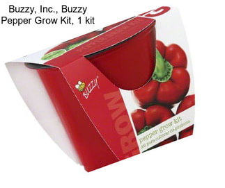 Buzzy, Inc., Buzzy Pepper Grow Kit, 1 kit