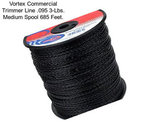 Vortex Commercial Trimmer Line .095 3-Lbs. Medium Spool 685 Feet.