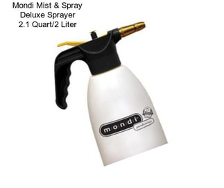 Mondi Mist & Spray Deluxe Sprayer 2.1 Quart/2 Liter