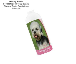 Healthy Breeds 840235172369 16 oz Dandie Dinmont Terrier Deodorizing Shampoo