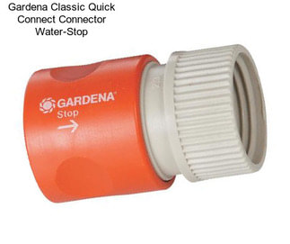 Gardena Classic Quick Connect Connector Water-Stop