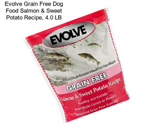 Evolve Grain Free Dog Food Salmon & Sweet Potato Recipe, 4.0 LB