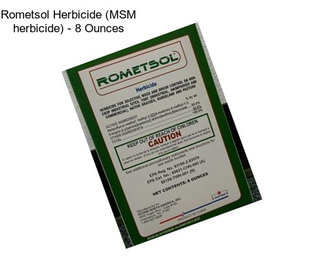 Rometsol Herbicide (MSM herbicide) - 8 Ounces