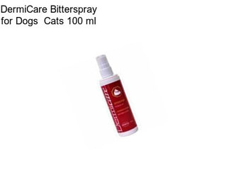 DermiCare Bitterspray for Dogs  Cats 100 ml