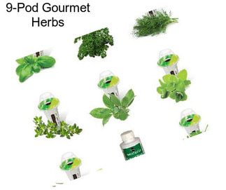 9-Pod Gourmet Herbs