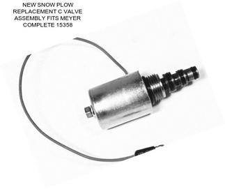 NEW SNOW PLOW REPLACEMENT C VALVE ASSEMBLY FITS MEYER COMPLETE 15358