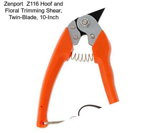 Zenport  Z116 Hoof and Floral Trimming Shear, Twin-Blade, 10-Inch