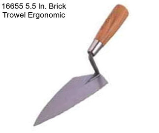 16655 5.5 In. Brick Trowel Ergonomic