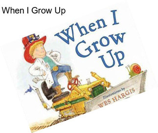 When I Grow Up