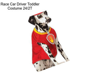 Race Car Driver Toddler Costume 24/2T