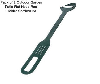 Pack of 2 Outdoor Garden Patio Flat Hose Reel Holder Carriers 23\