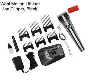 Wahl Motion Lithium Ion Clipper, Black