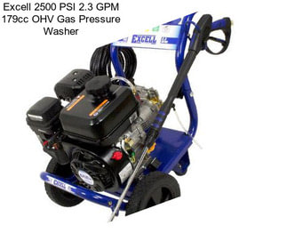 Excell 2500 PSI 2.3 GPM 179cc OHV Gas Pressure Washer