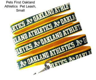 Pets First Oakland Athletics  Pet Leash, Small