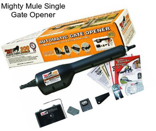 Mighty Mule Single Gate Opener