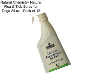 Natural Chemistry Natural Flea & Tick Spray for Dogs 24 oz - Pack of 12