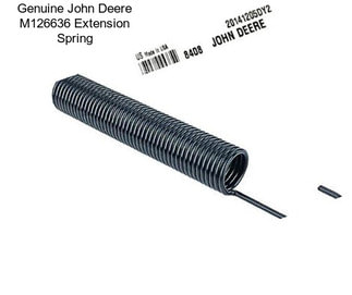 Genuine John Deere M126636 Extension Spring