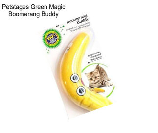 Petstages Green Magic Boomerang Buddy