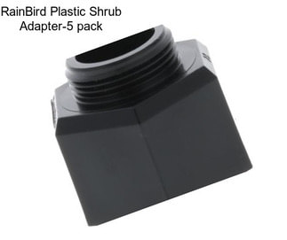 RainBird Plastic Shrub Adapter-5 pack