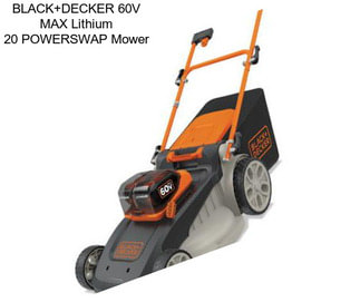 BLACK+DECKER 60V MAX Lithium 20\