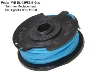 Poulan WE EL-13PKNE Gas Trimmer Replacement .065 Spool # 952711920