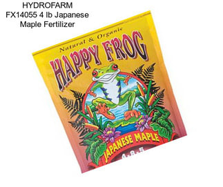 HYDROFARM FX14055 4 lb Japanese Maple Fertilizer