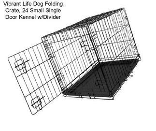 Vibrant Life Dog Folding Crate, 24\