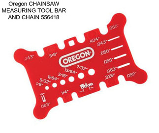 Oregon CHAINSAW MEASURING TOOL BAR AND CHAIN 556418