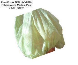 Frost Protek FP3614-GREEN Polypropylene Medium Plant Cover - Green