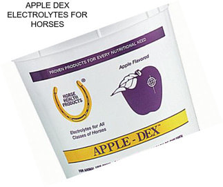 APPLE DEX ELECTROLYTES FOR HORSES