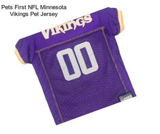 Pets First NFL Minnesota Vikings Pet Jersey