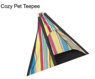 Cozy Pet Teepee