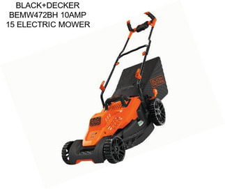 BLACK+DECKER BEMW472BH 10AMP 15\